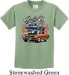 Kids Dodge Tee Blue and Orange Super Bee Youth Shirt