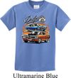 Kids Dodge Tee Blue and Orange Super Bee Youth Shirt