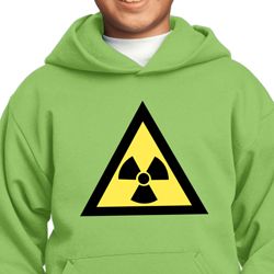 Kids Fallout Hoodie Radioactive Triangle Hoody