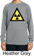 Kids Fallout Radioactive Triangle Dry Wicking Long Sleeve Tee T-Shirt
