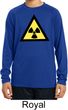 Kids Fallout Radioactive Triangle Dry Wicking Long Sleeve Tee T-Shirt