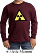 Kids Fallout Shirt Radioactive Triangle Long Sleeve Tee T-Shirt