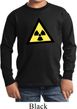 Kids Fallout Shirt Radioactive Triangle Long Sleeve Tee T-Shirt