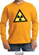 Kids Fallout Shirt Radioactive Triangle Long Sleeve Tee T-Shirt