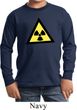 Kids Fallout Shirt Radioactive Triangle Long Sleeve Tee T-Shirt