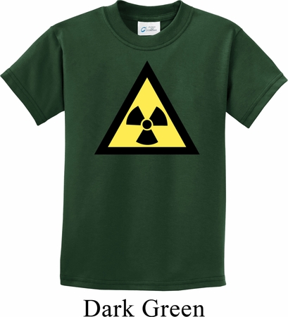 Kids Fallout Shirt Radioactive Triangle Tee T-Shirt