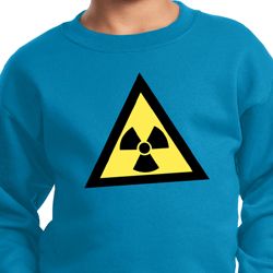 Kids Fallout Sweatshirt Radioactive Triangle Sweat Shirt