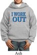 Kids Fitness Hoodie I Work Out Hoody