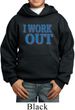 Kids Fitness Hoodie I Work Out Hoody