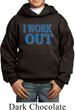 Kids Fitness Hoodie I Work Out Hoody