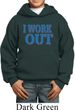 Kids Fitness Hoodie I Work Out Hoody