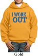 Kids Fitness Hoodie I Work Out Hoody