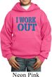 Kids Fitness Hoodie I Work Out Hoody