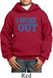 Kids Fitness Hoodie I Work Out Hoody