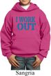 Kids Fitness Hoodie I Work Out Hoody