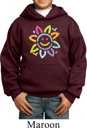 Kids Flower Hoodie Sunflower Hoody