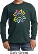 Kids Flower Shirt Sunflower Long Sleeve Tee T-Shirt