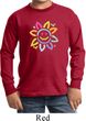 Kids Flower Shirt Sunflower Long Sleeve Tee T-Shirt