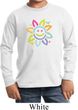 Kids Flower Shirt Sunflower Long Sleeve Tee T-Shirt
