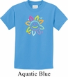 Kids Flower Shirt Sunflower Tee T-Shirt