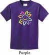 Kids Flower Shirt Sunflower Tee T-Shirt
