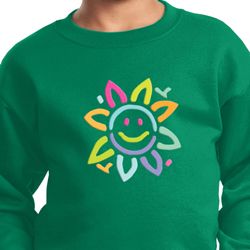 Kids Flower Sweatshirt Sunflower Sweat Shirt