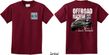Kids Ford F-150 Off Road Machine (Front & Back) Youth Shirt