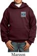 Kids Ford Hoodie Built Ford Tough Pocket Print Hoody