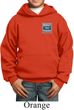 Kids Ford Hoodie Built Ford Tough Pocket Print Hoody