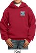 Kids Ford Hoodie Built Ford Tough Pocket Print Hoody