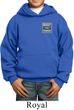 Kids Ford Hoodie Built Ford Tough Pocket Print Hoody