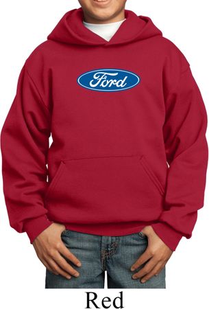 Kids Ford Hoodie Ford Oval Hoody