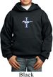 Kids Ford Hoodie The Legend Lives Crest Small Print Hoody