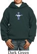 Kids Ford Hoodie The Legend Lives Crest Small Print Hoody