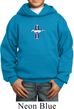 Kids Ford Hoodie The Legend Lives Crest Small Print Hoody
