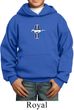 Kids Ford Hoodie The Legend Lives Crest Small Print Hoody