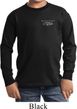 Kids Ford Mustang with Grill Pocket Print Long Sleeve Shirt