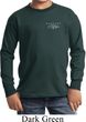 Kids Ford Mustang with Grill Pocket Print Long Sleeve Shirt