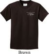 Kids Ford Mustang with Grill Pocket Print Shirt