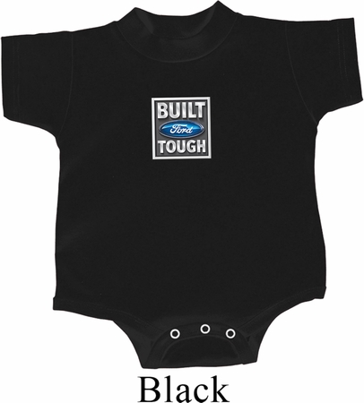 Kids Ford Romper Built Ford Tough Small Print Onesie