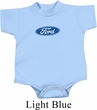 Kids Ford Romper Ford Oval Middle Print Onesie