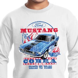 Kids Ford Shirt 1968 Cobra Jet Long Sleeve Shirt