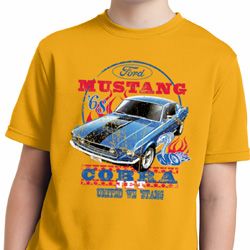 Kids Ford Shirt 1968 Cobra Jet Moisture Wicking Shirt
