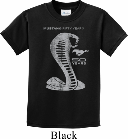 Kids Ford Shirt 50 Years Cobra Tee T-Shirt