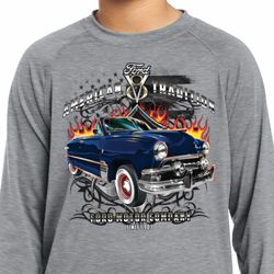 Kids Ford Shirt American Tradition Dry Wicking Long Sleeve Shirt
