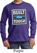 Kids Ford Shirt Built Ford Tough Long Sleeve Tee T-Shirt