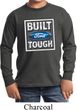 Kids Ford Shirt Built Ford Tough Long Sleeve Tee T-Shirt
