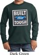 Kids Ford Shirt Built Ford Tough Long Sleeve Tee T-Shirt