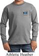 Kids Ford Shirt Built Ford Tough Pocket Print Long Sleeve Tee T-Shirt