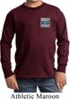 Kids Ford Shirt Built Ford Tough Pocket Print Long Sleeve Tee T-Shirt